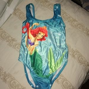 My little mermaid swim suit one piece